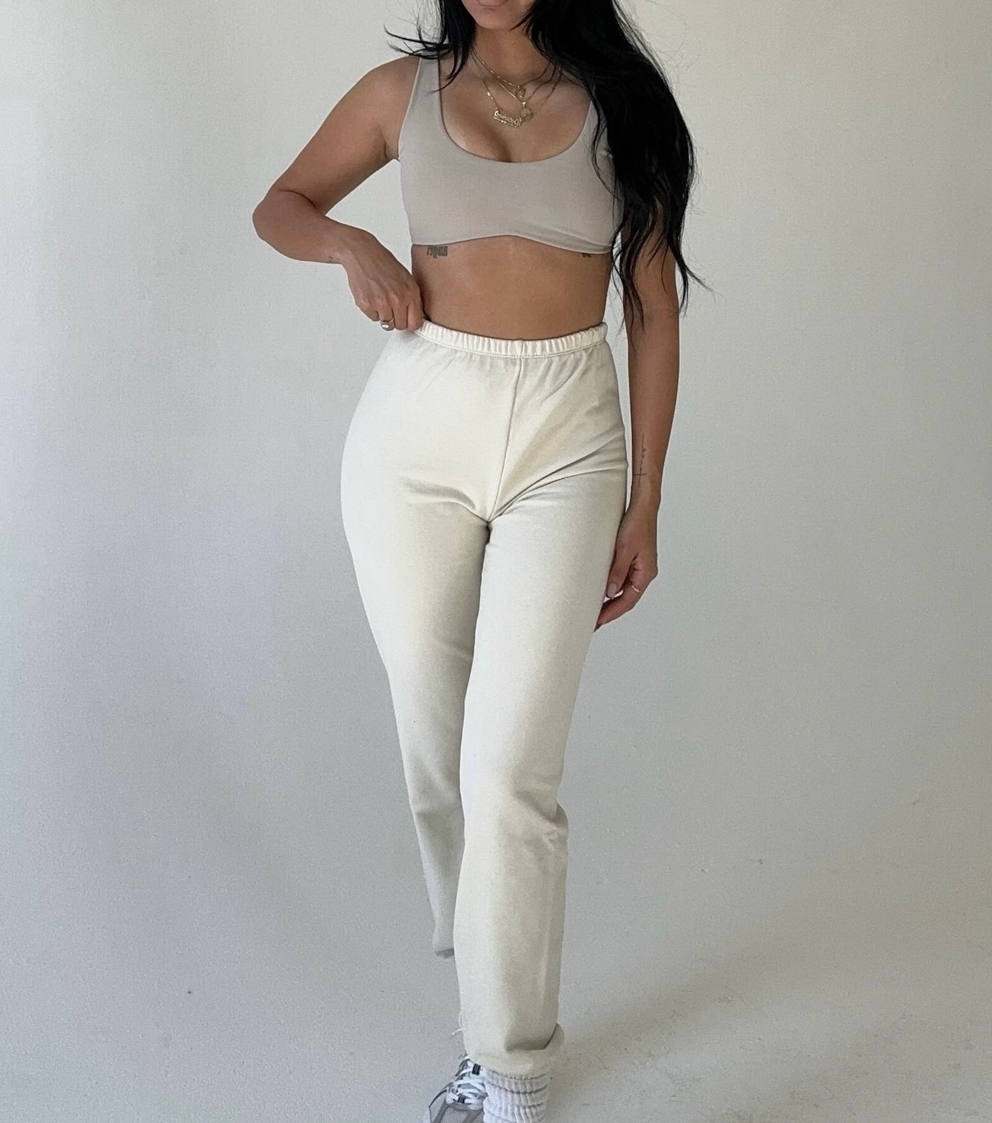 Miel Everyday Jogger- Ivory Beige