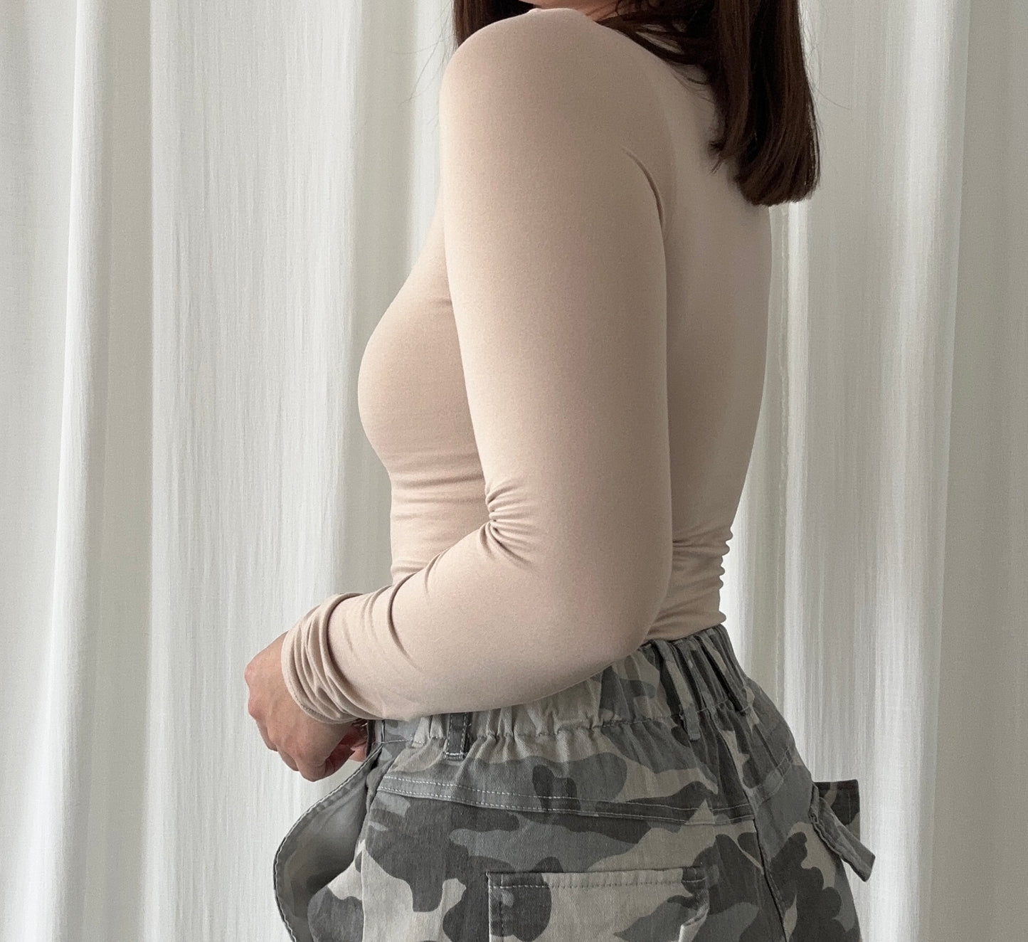 Basic Long Sleeve- Oatmeal