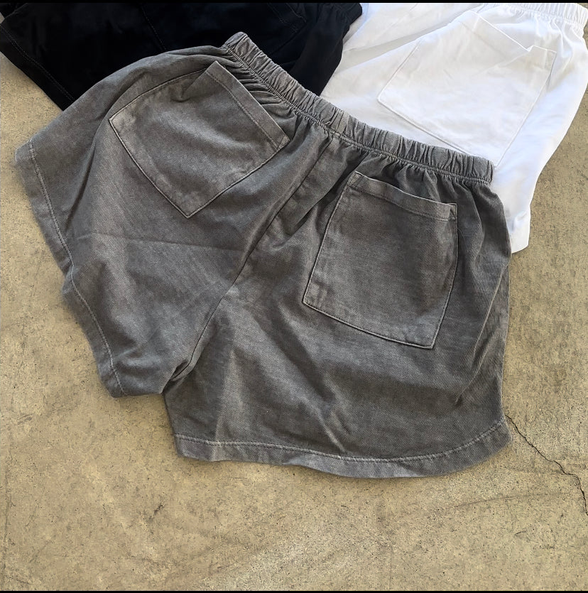 Lounge shorts- charcoal