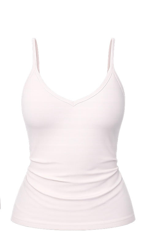 Soft Jersey Tank- Pink
