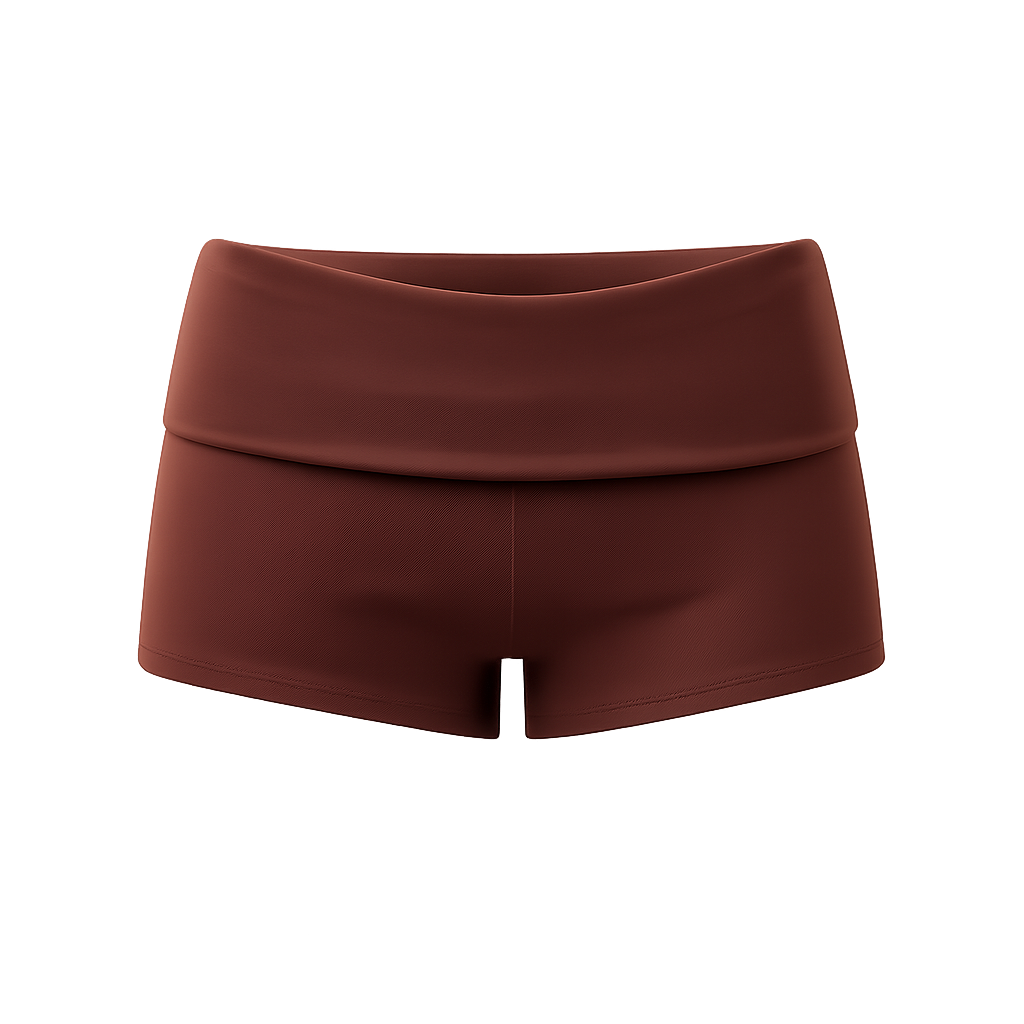Emma Lounge Shorts - Brown