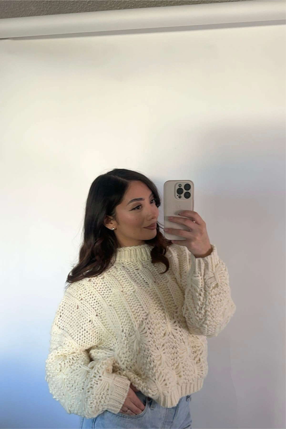 Chunky Knit- Ivory