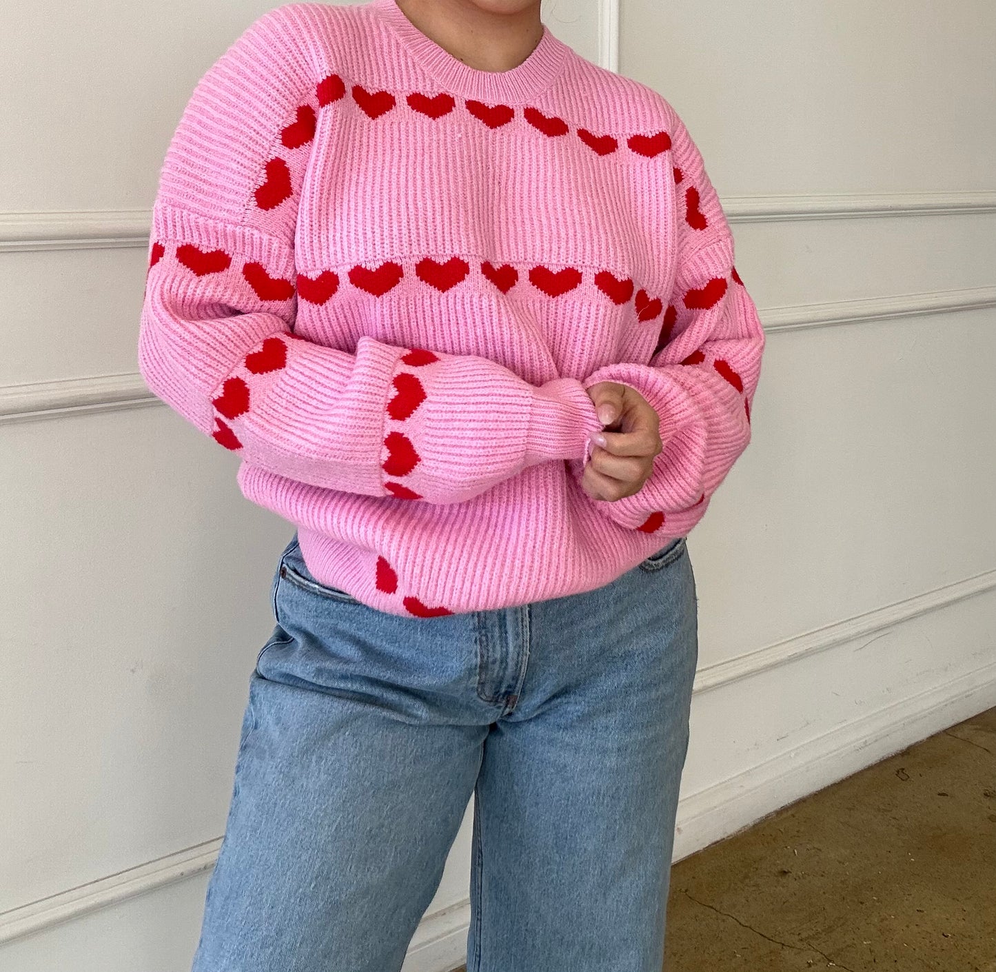 Sweetheart Knit- Pink