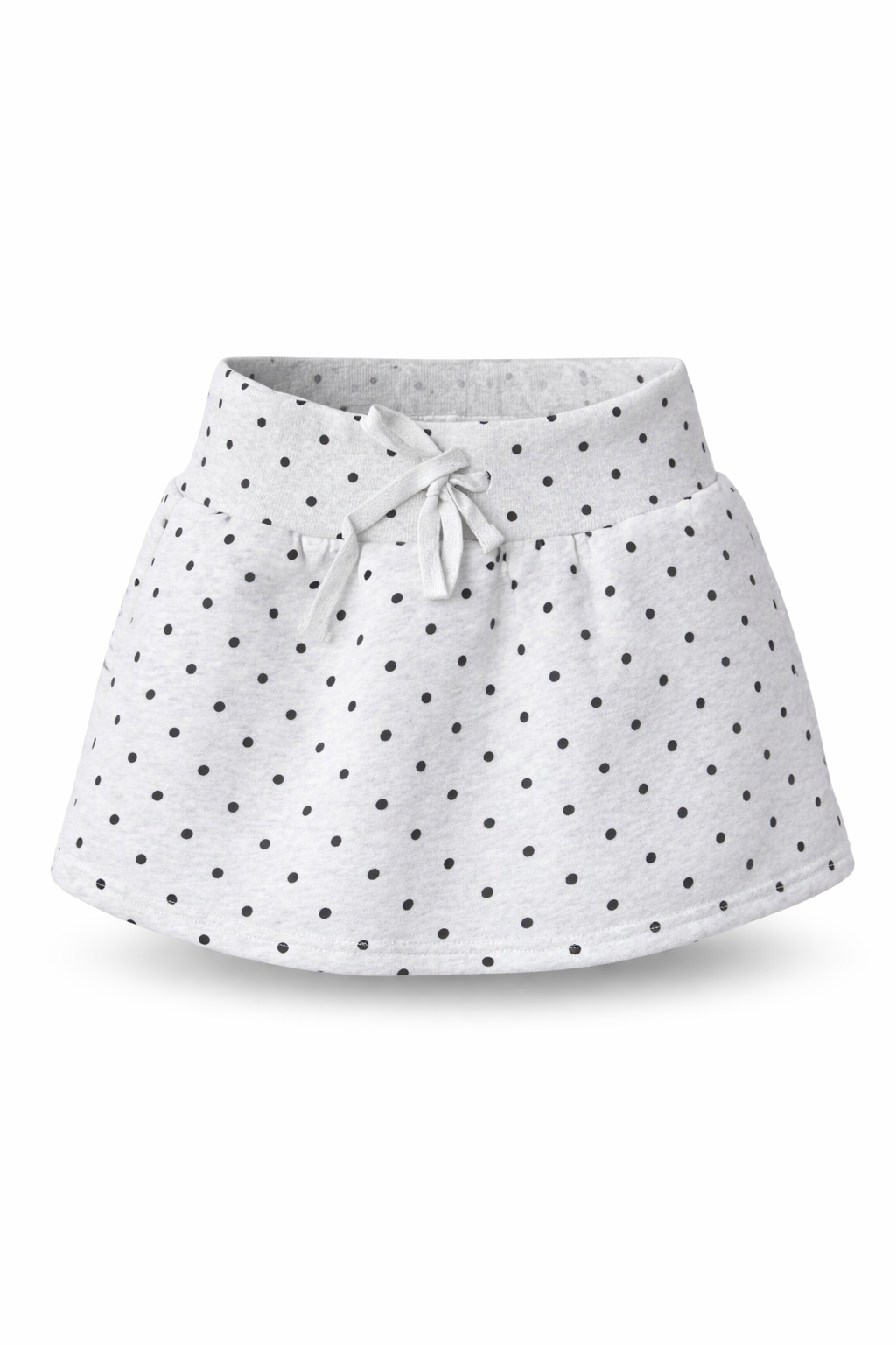 Polka Dot Fleece Skort