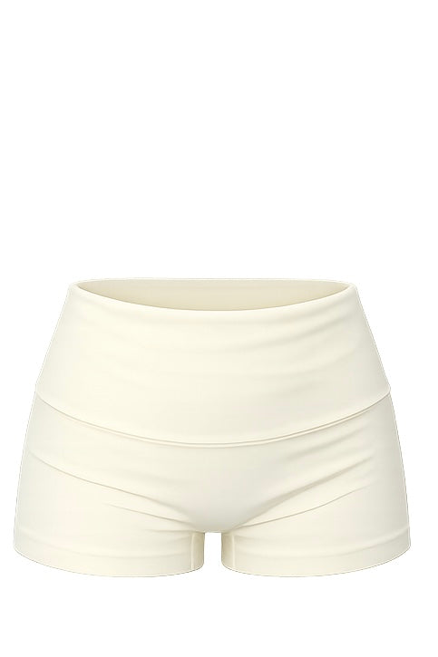 Soft Jersey Shorts- Butter Yellow