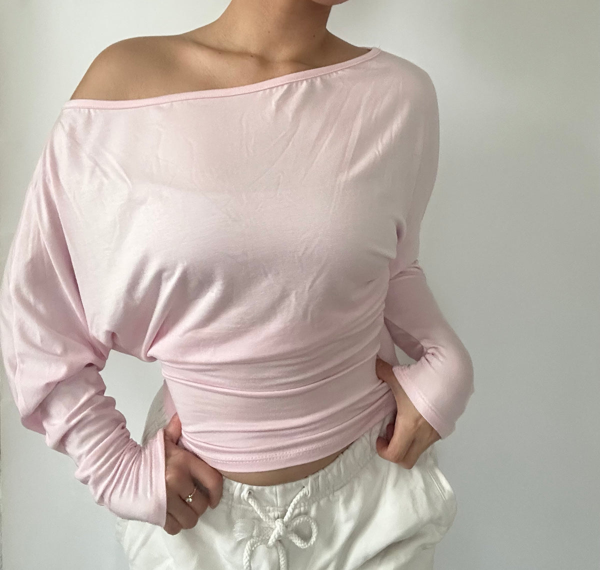 Nina Long Sleeve- Baby Pink