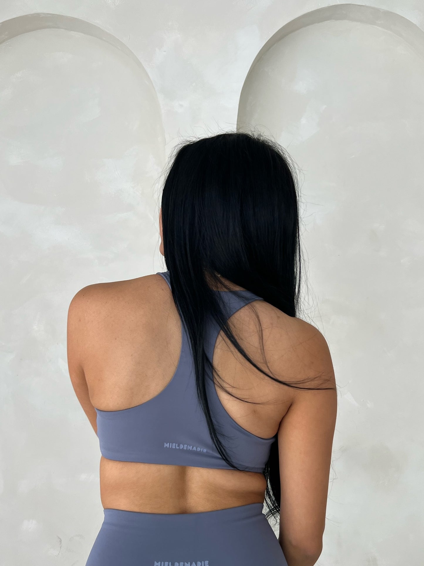 Seamless Bra- Dusty Blue