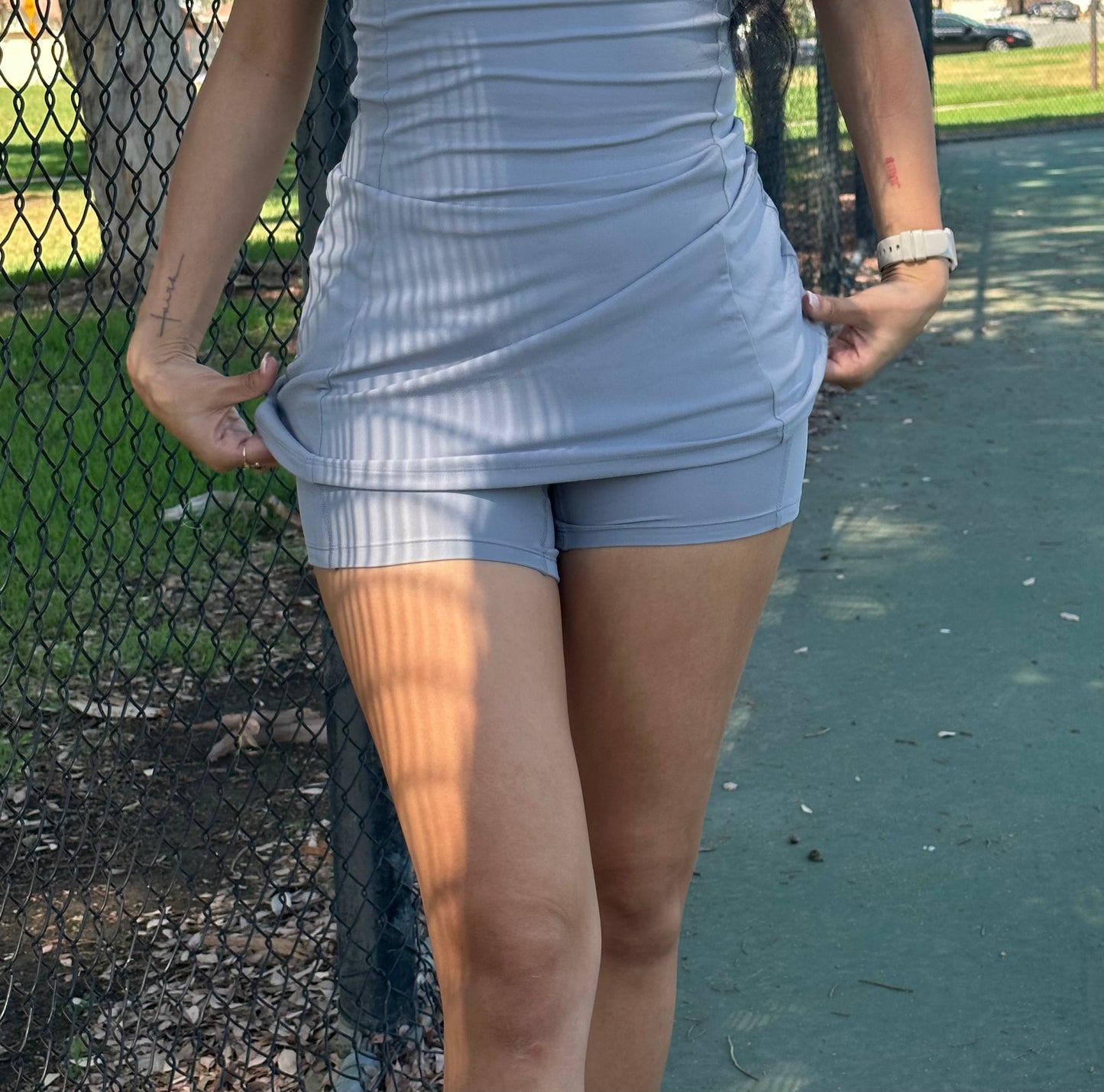 Peyton Tennis dress- Gray