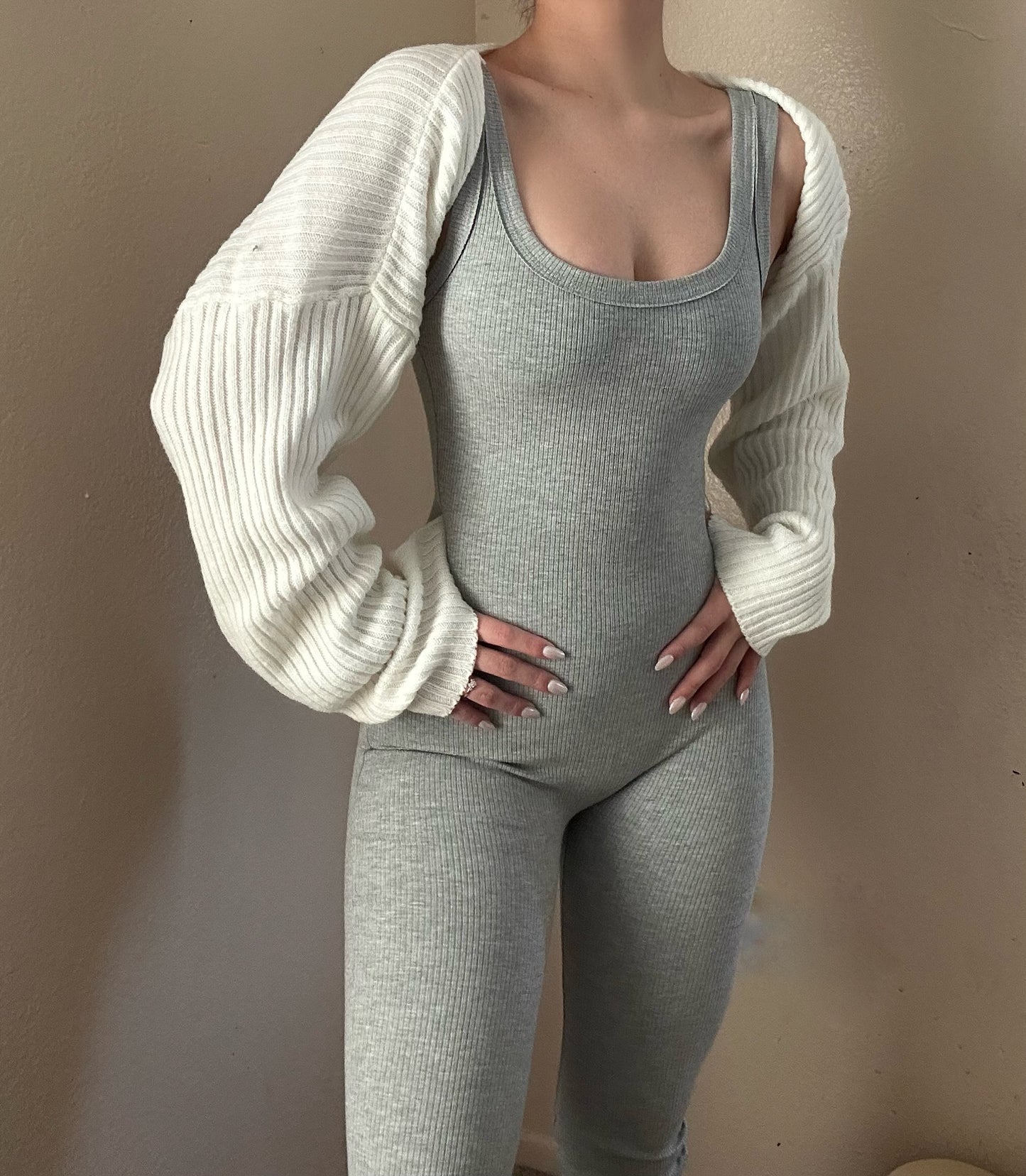 On the go Jumpsuit H grey